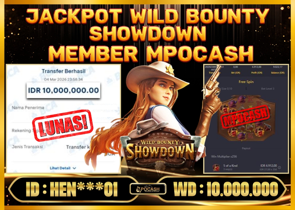 MPOCASH JACKPOT WILD BOUNTY SHOWDOWN